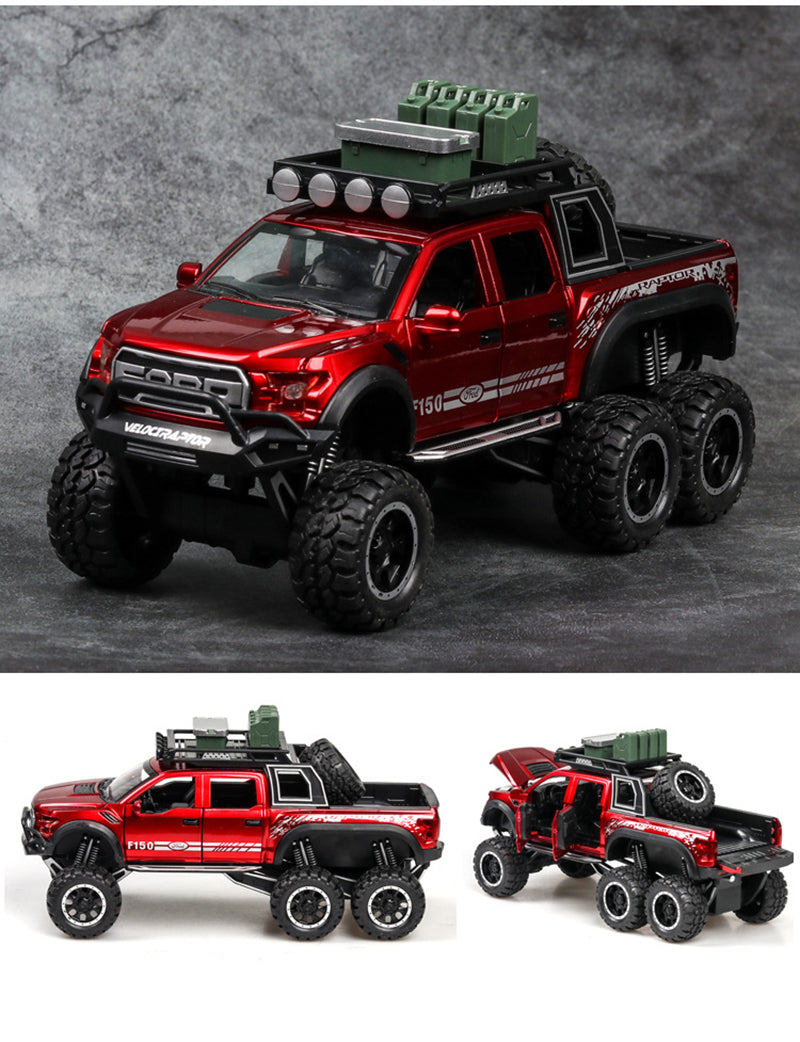 1:32 Raptor F150 Alloy Model with Sound and Light