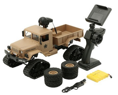 4WD RC Snow Truck with WiFi HD Camera and Real-Time Transmission