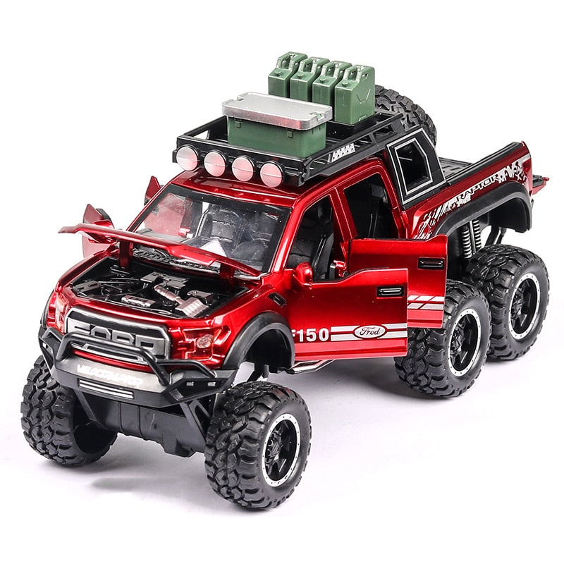 1:32 Raptor F150 Alloy Model with Sound and Light