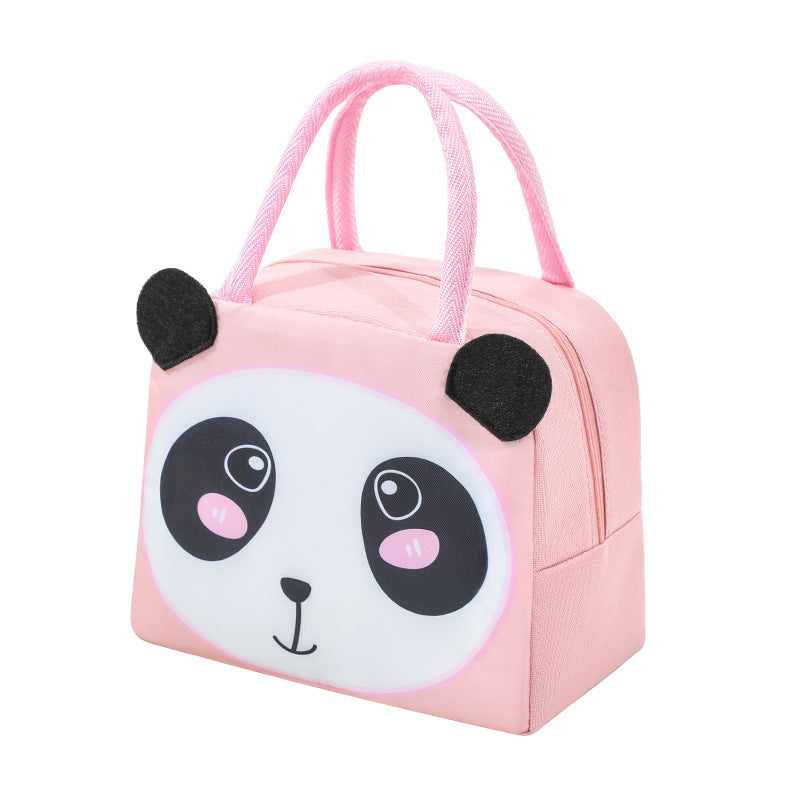 3D Cartoon Lunch Box with Insulated Tote Bag