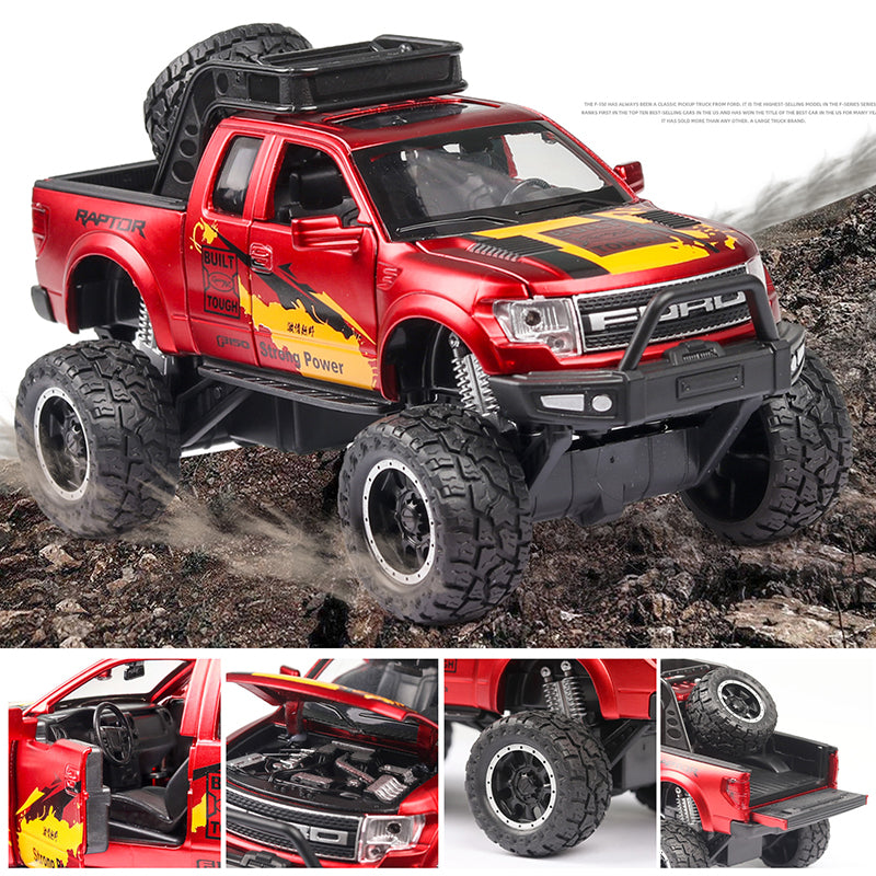 1:32 Ford Raptor F150 Alloy Toy Off-Road Vehicle