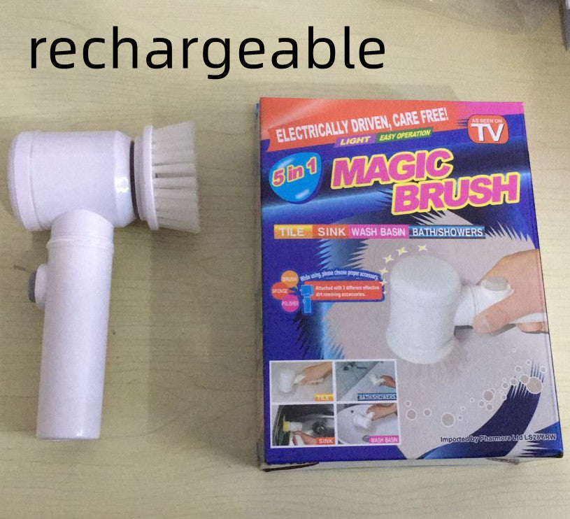 5-in-1 Electric Magic Cleaning Brush for Bathtubs