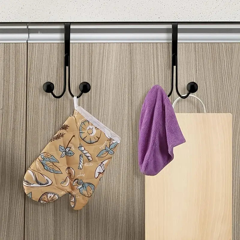 1pc Metal Craft Coat Hook - Nail-Free Simple Door Hook